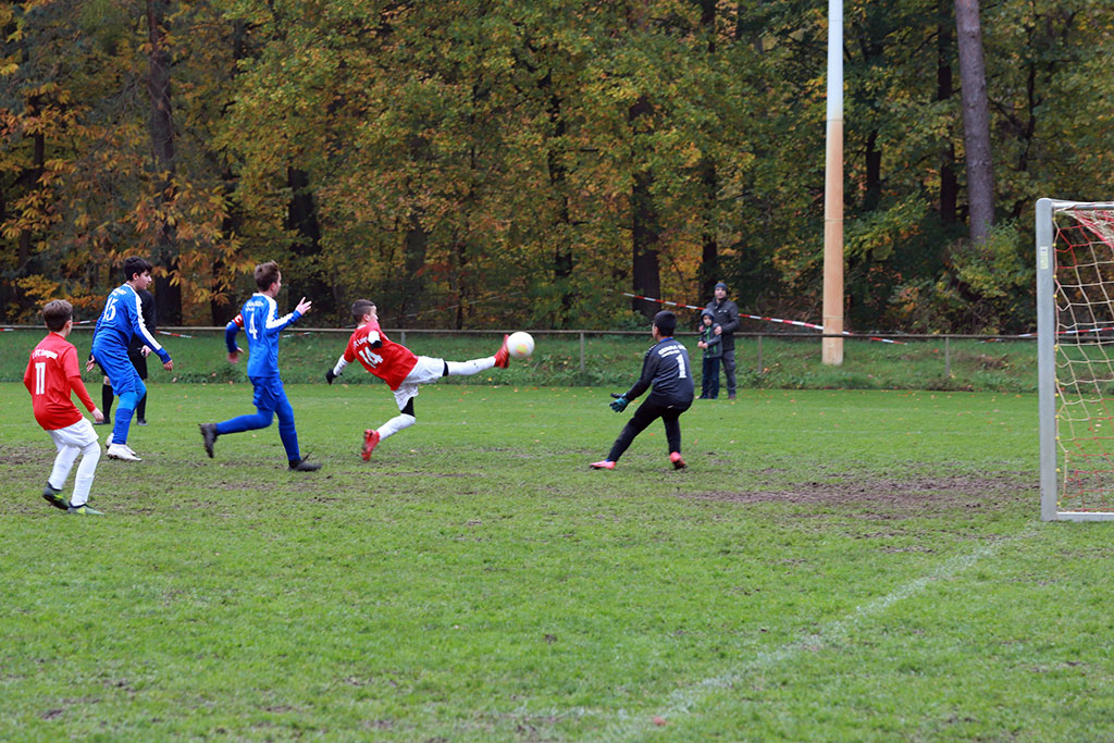 Die D1 des 1. FC Langen konnte ihr Heimspiel souverän gewinnen.