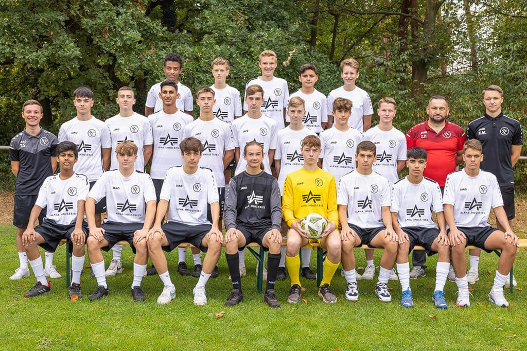 1. FC Langen B1 Junioren Mannschaft 2022/2023